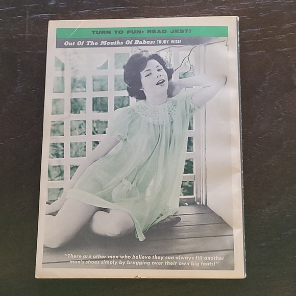 Vintage Jest pinup girl magazine - Picture 2 of 6